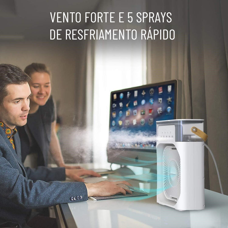 Mini Ventilador Refresh Portátil 3 em 1! Black Friday: Oferta válida somente HOJE, até as 23:59h